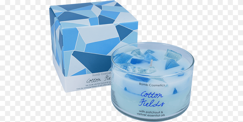 Cotton Fields Jelly Candle, Ice, Beverage, Milk Png