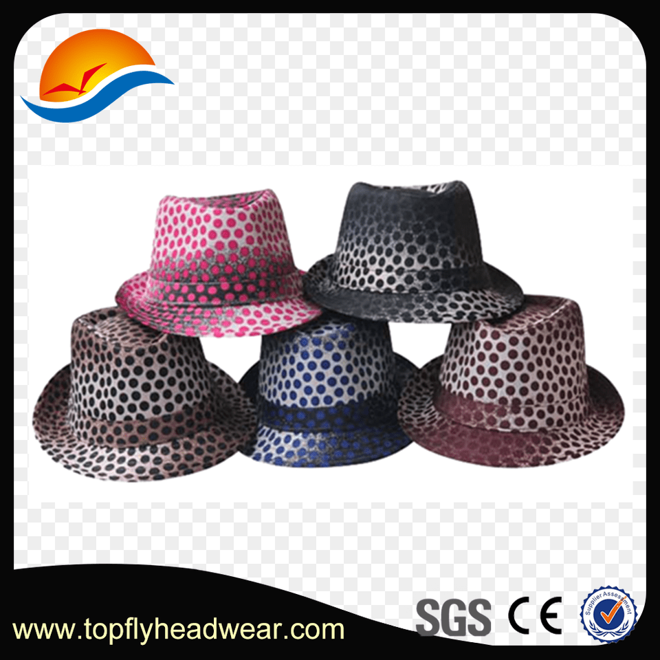 Cotton Heat Transfer Printed Fedora Hat Wave Point Sgs, Clothing, Sun Hat Free Transparent Png