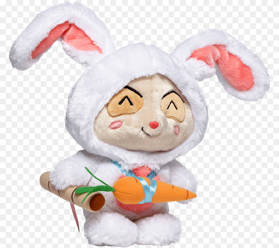 Cottontail Teemo Plush, Toy, Face, Head, Person Free Transparent Png