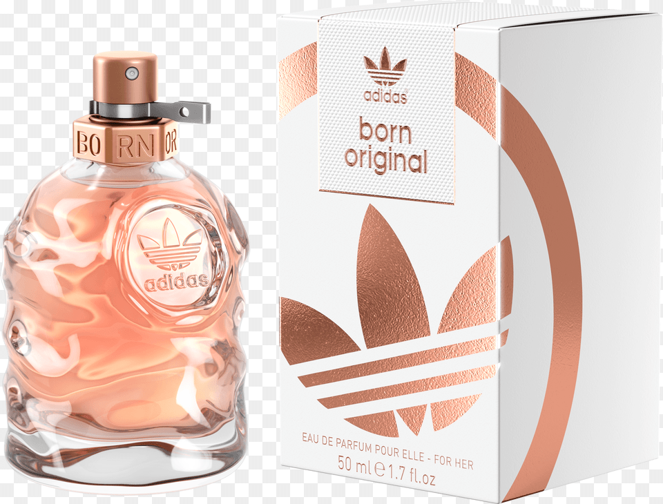 Coty Addidas Born Original Today, Bottle, Cosmetics, Perfume Png