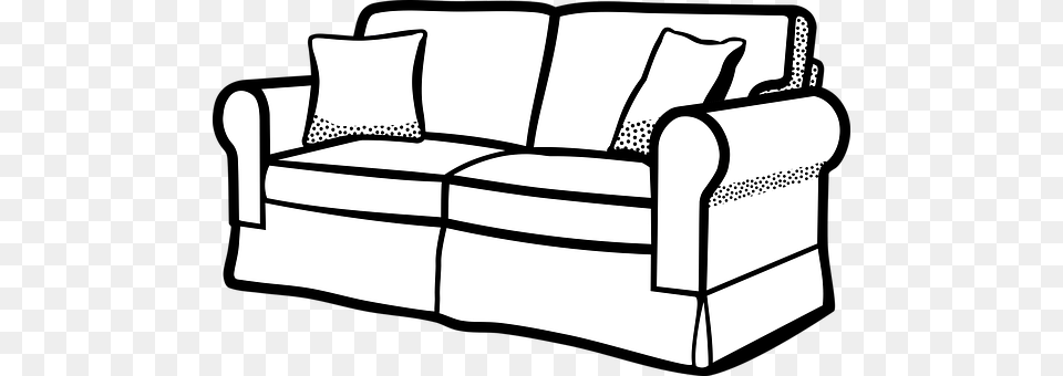 Couch Furniture, Crib, Infant Bed Png Image