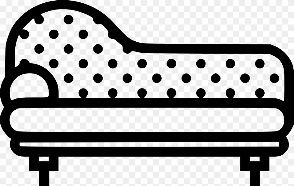 Couch, Furniture, Stencil, Bed, Bench Png