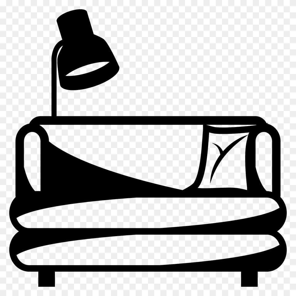 Couch And Lamp Emoji Clipart, Lighting, Furniture, Bathing, Smoke Pipe Png