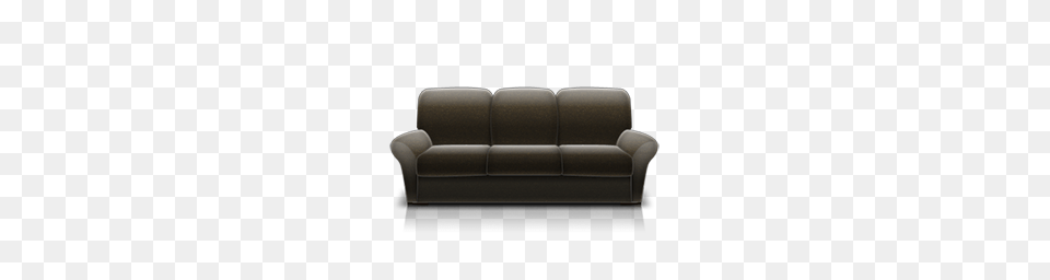 Couch Black Icon, Furniture, Cushion, Home Decor Png