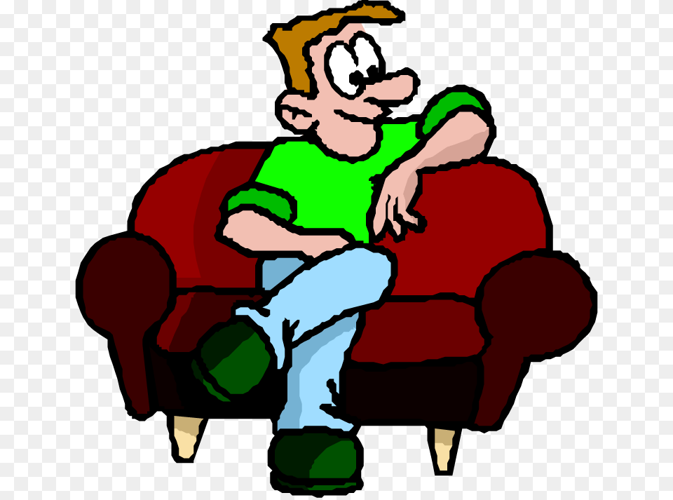 Couch Clipart, Baby, Person, Furniture, Face Free Png