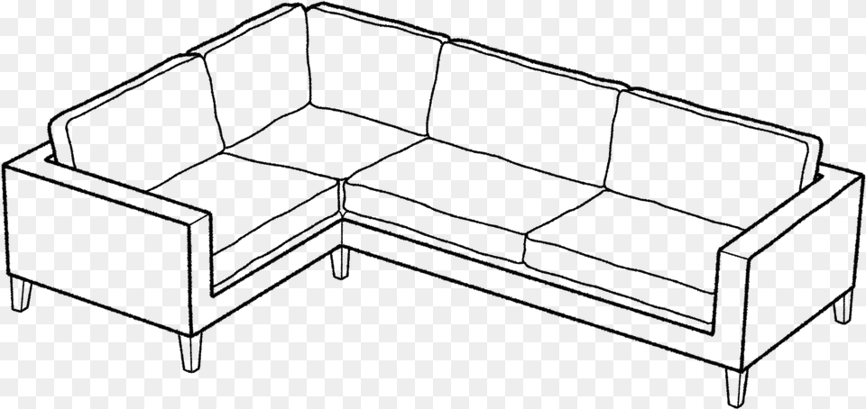 Couch Clipart Back Couch Picture, Gray Free Png