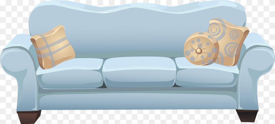 Couch Clipart Couch Clipart Transparent Background, Cushion, Furniture, Home Decor, Pillow Free Png Download