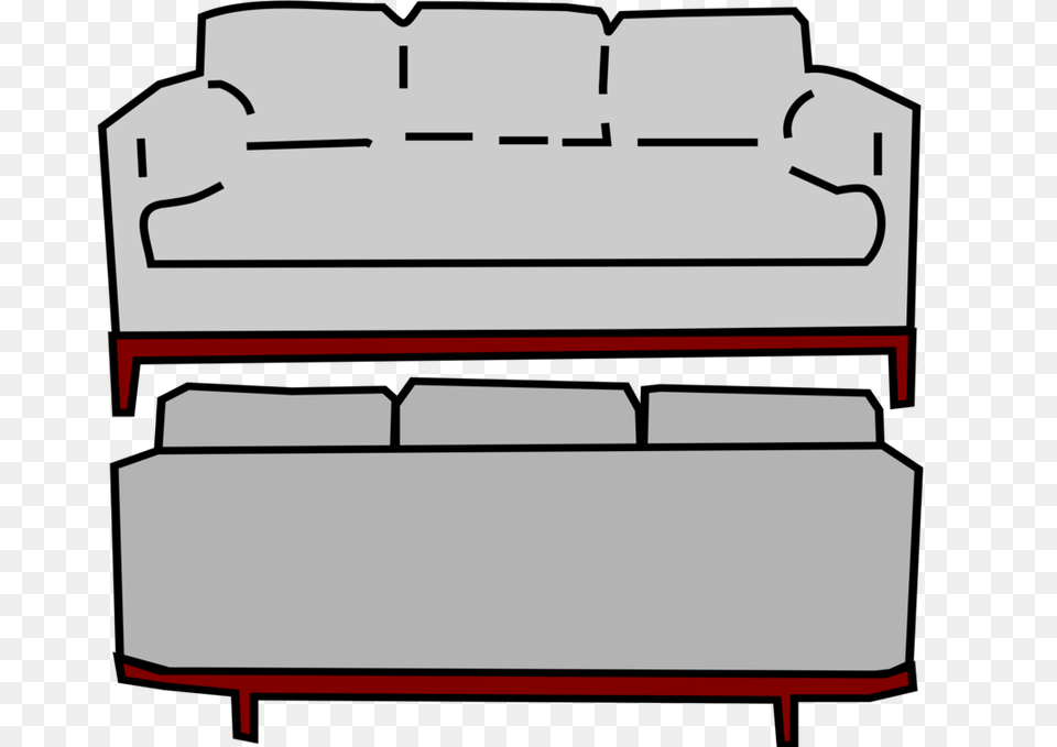 Couch Furniture Sofa Bed Table Living Room, Mailbox Png