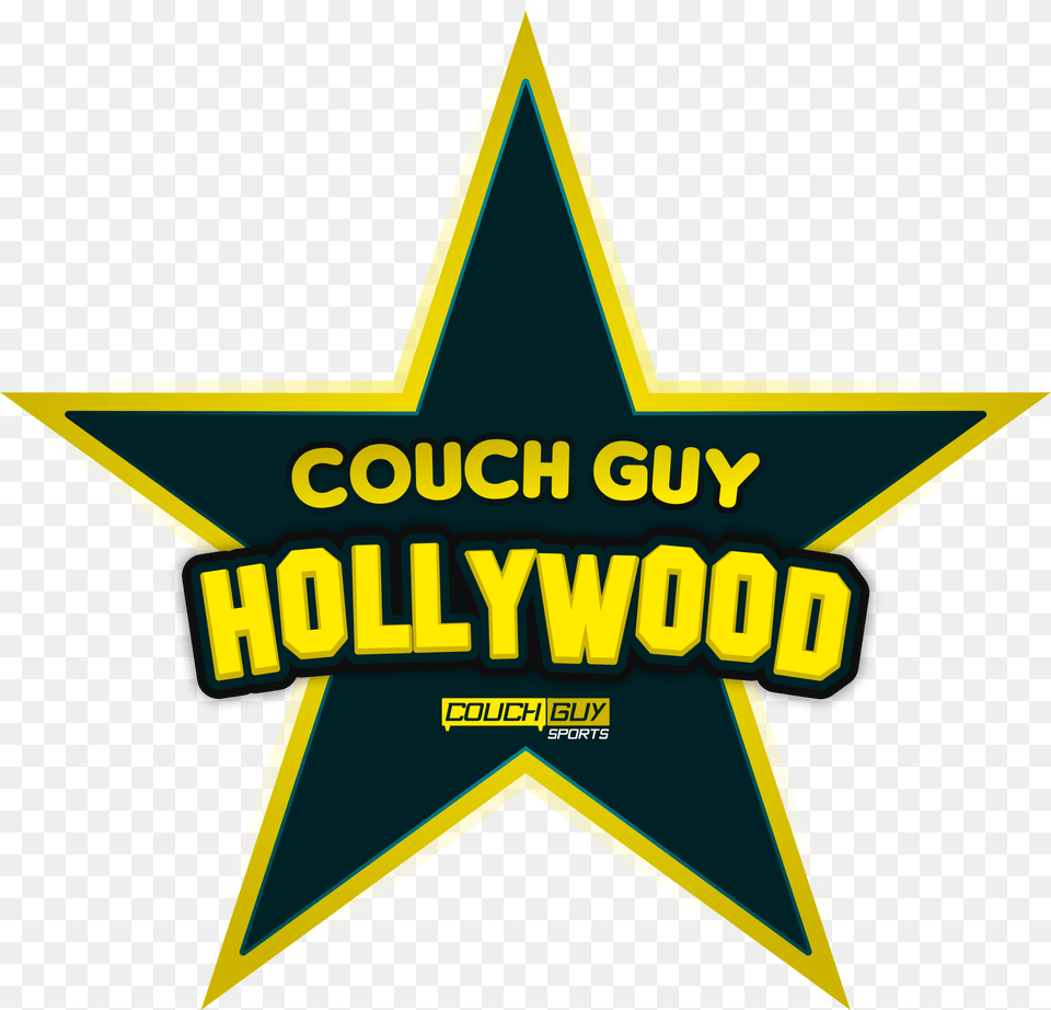 Couch Guy Hollywood Pilot Episode A Little Oscars Preview Golden Age Of Hollywood, Symbol, Logo, Star Symbol Png Image