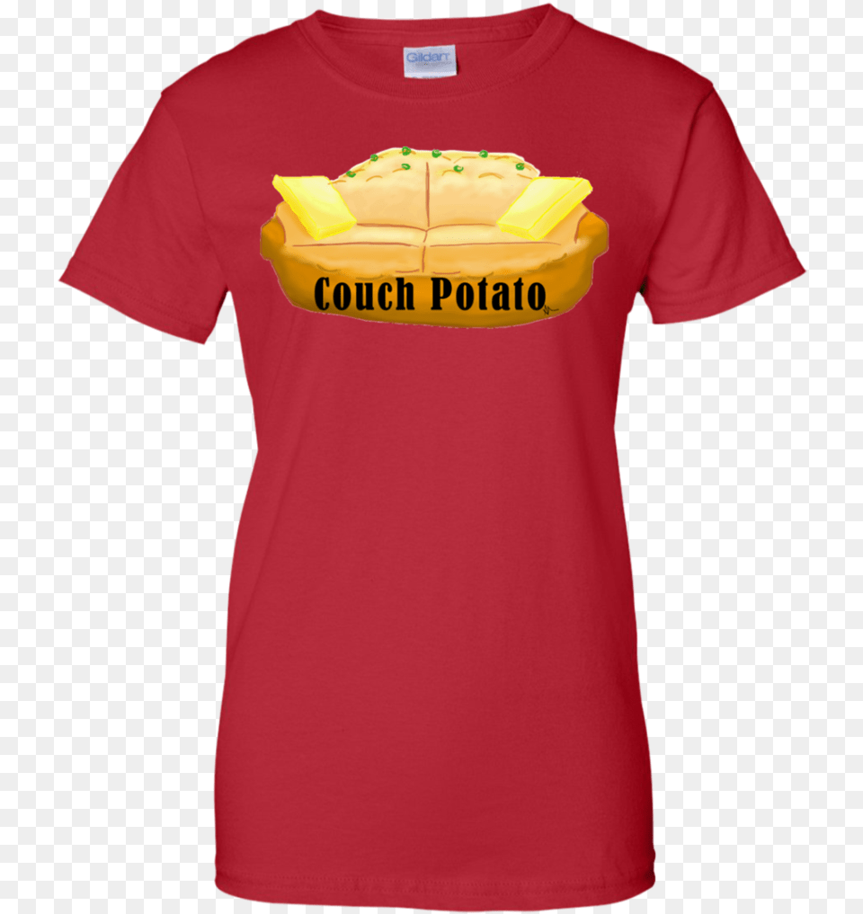 Couch Potato A Self Potrait Food Humor T Shirt Amp Hoodie Big Mom T Shirt, Clothing, T-shirt Free Transparent Png