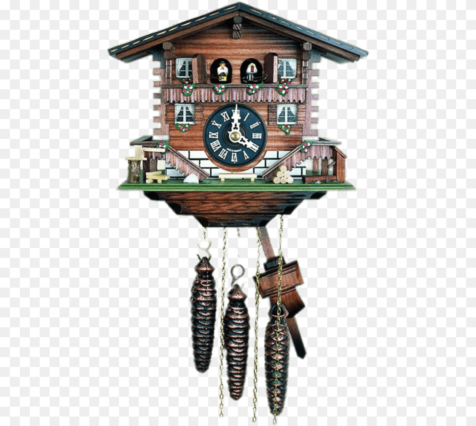 Coucou Horloge Cuckoo Clock Background, Wall Clock, Animal, Insect, Invertebrate Free Transparent Png
