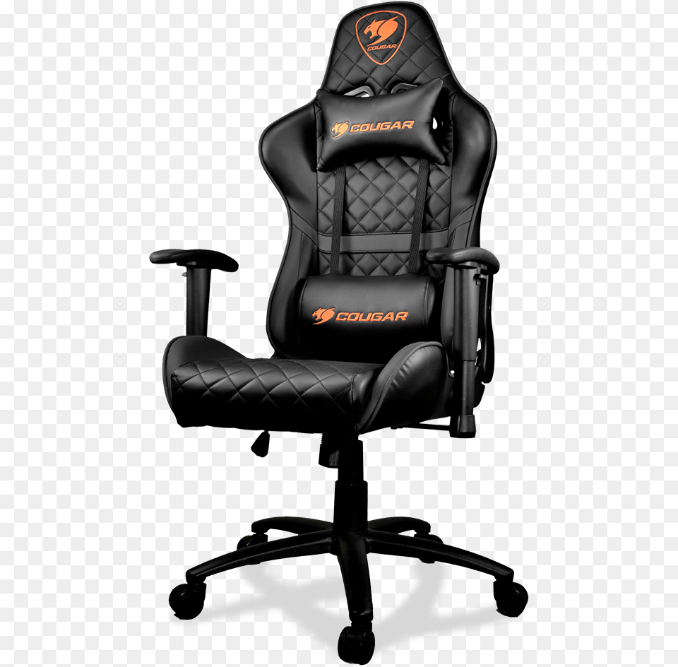 Cougar Armor One Gaming Chair, Furniture, Cushion, Home Decor Png