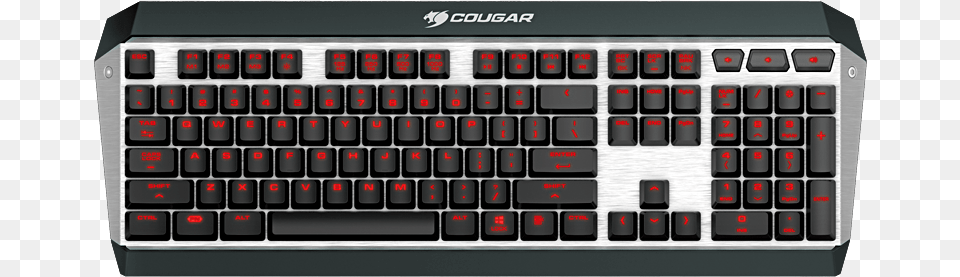 Cougar Attack X3 Mechanical Gaming Keyboard, Computer, Computer Hardware, Computer Keyboard, Electronics Free Png