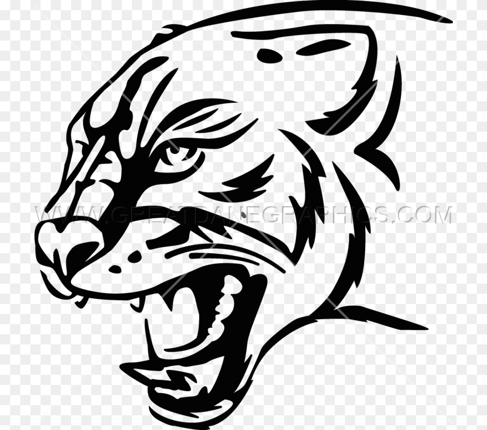 Cougar Clipart Scratch Marks Illustration, Animal, Wildlife, Mammal, Panther Free Png Download