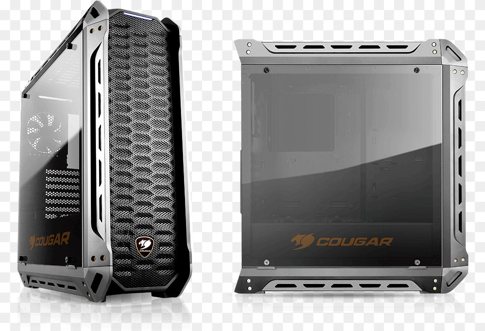 Cougar Panzer Atx Mid Tower Case, Computer, Electronics, Pc, Amplifier Free Transparent Png