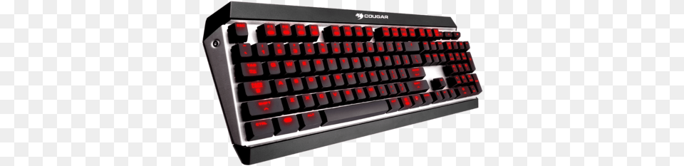 Cougar X3 Gaming Keyboard Cooler Master Masterkeys Pro L Mechanical Keyboard, Computer, Computer Hardware, Computer Keyboard, Electronics Free Png Download