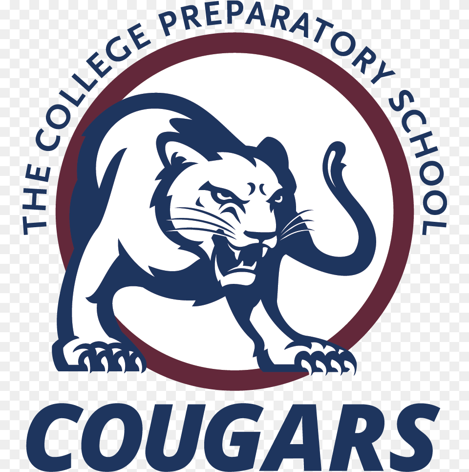 Cougars In College Prep Misem, Logo, Animal, Mammal, Panther Png