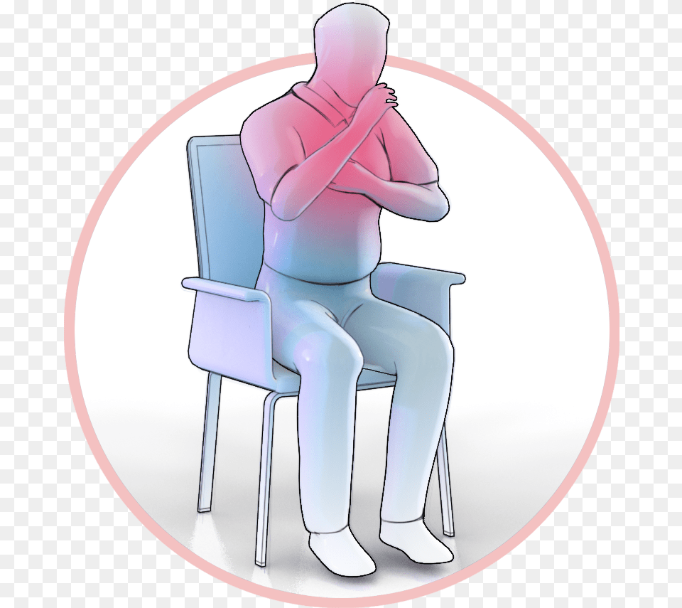 Cough Chair, Person, Sitting, Head, Photography Free Png