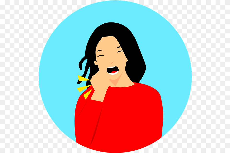 Cough Cold Flu Woman Disease Face Fever Health Coughing, Adult, Photography, Person, Head Free Transparent Png