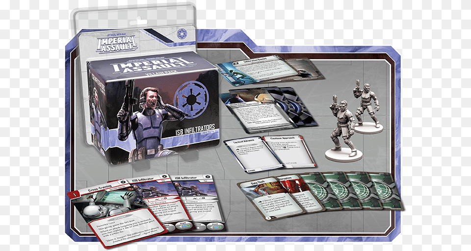 Could Be Isb Agent Or The New Canon Equivalent Imperial Assault Bt, Advertisement, Poster, Adult, Male Png