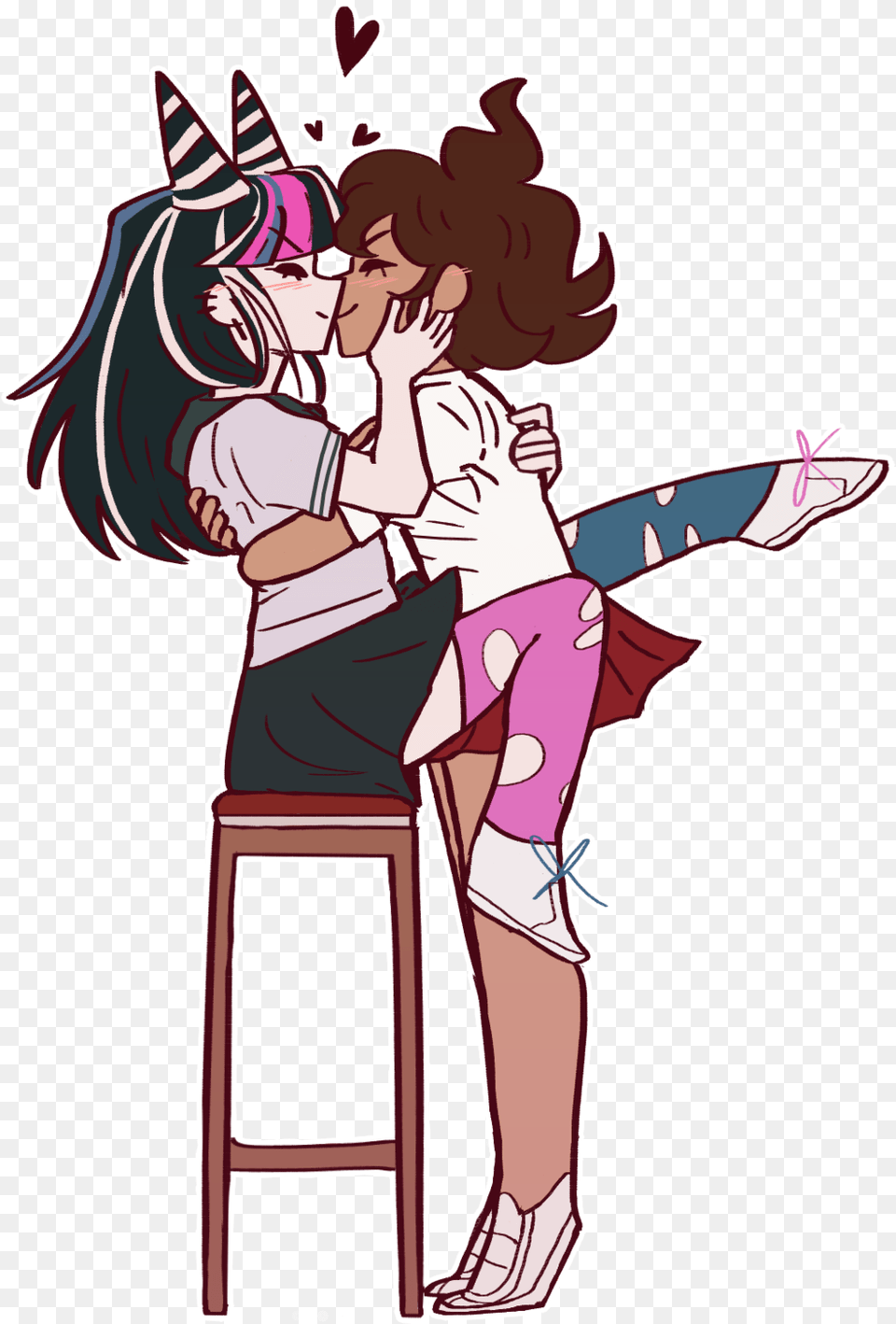 Could I Get An Ibuki X Akane Doodle Thank You I Akane X Ibuki, Book, Comics, Publication, Person Free Png