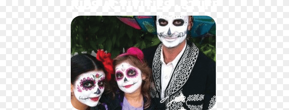 Councilwoman Monica Rodriguez Presents Dia De Los Muertos Face Painting For Day Of The Dead, Adult, Person, Woman, Female Free Png Download