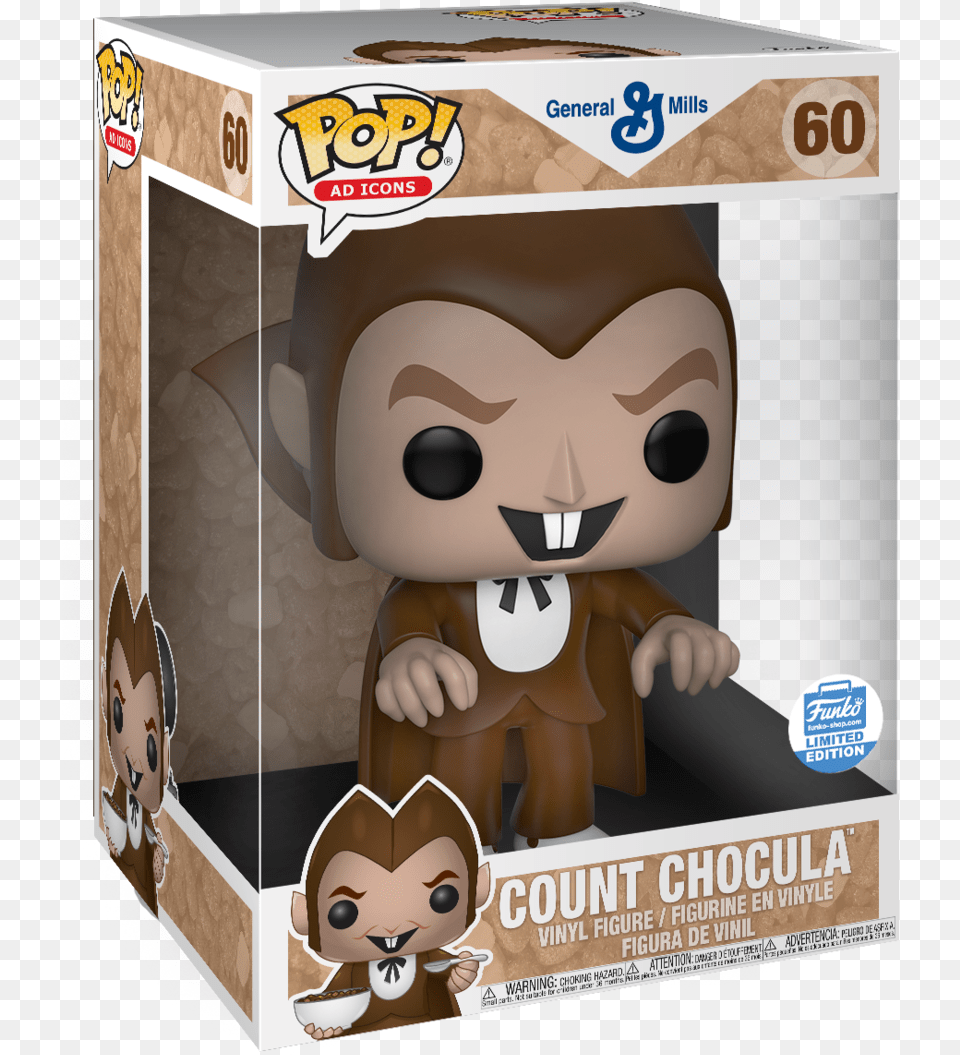 Count Chocula Funko Pop 10 Inch, Box, Baby, Cardboard, Carton Free Png Download