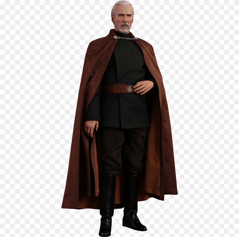 Count Dooku, Fashion, Clothing, Coat, Person Png