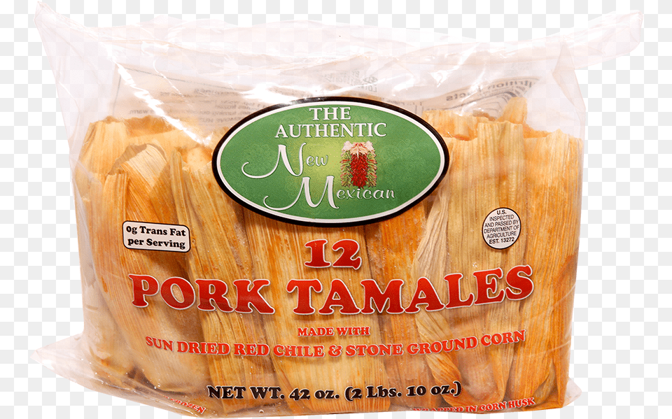Count Pork Tamales With Red Chile Graham Bread, Food, Produce Png Image