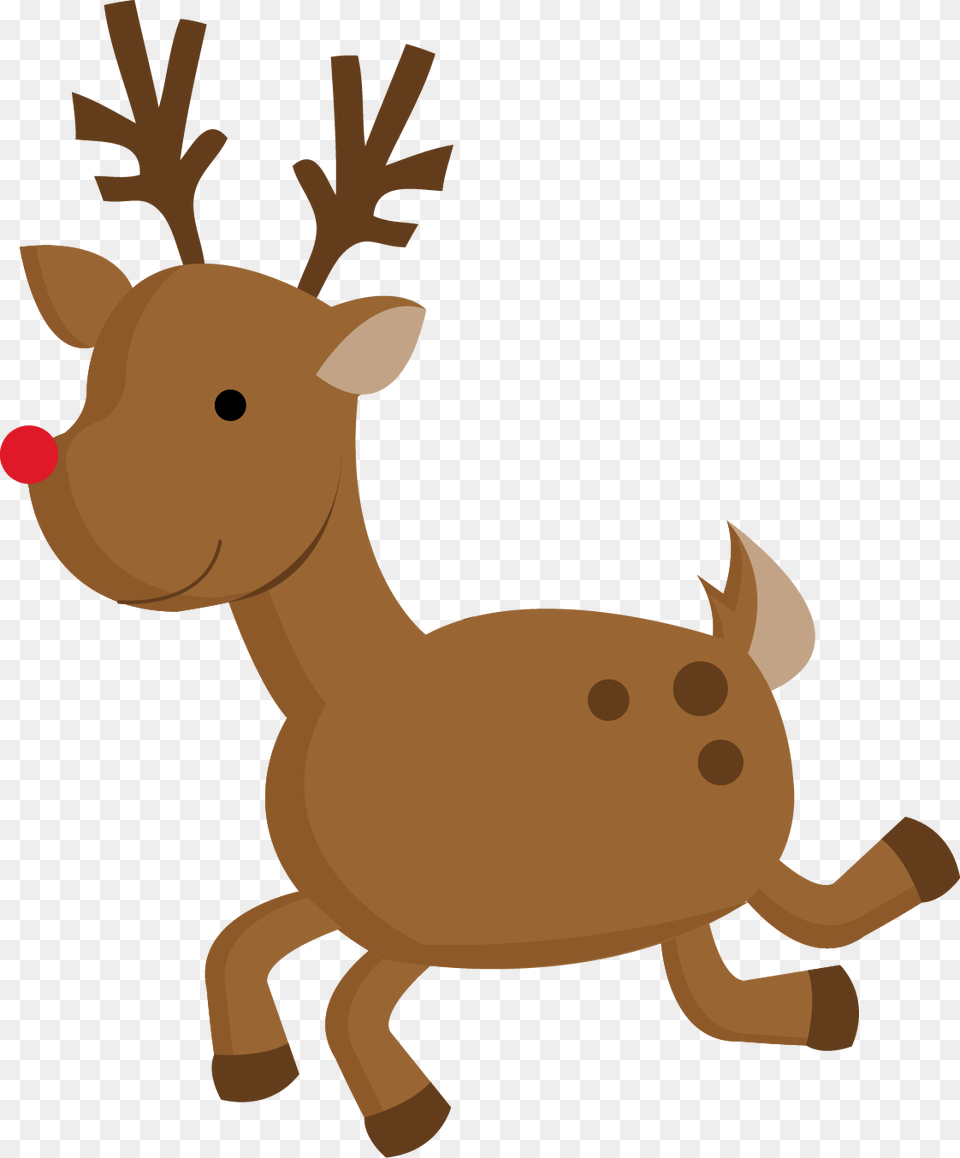 Count With Rudolph, Animal, Deer, Mammal, Wildlife Free Png