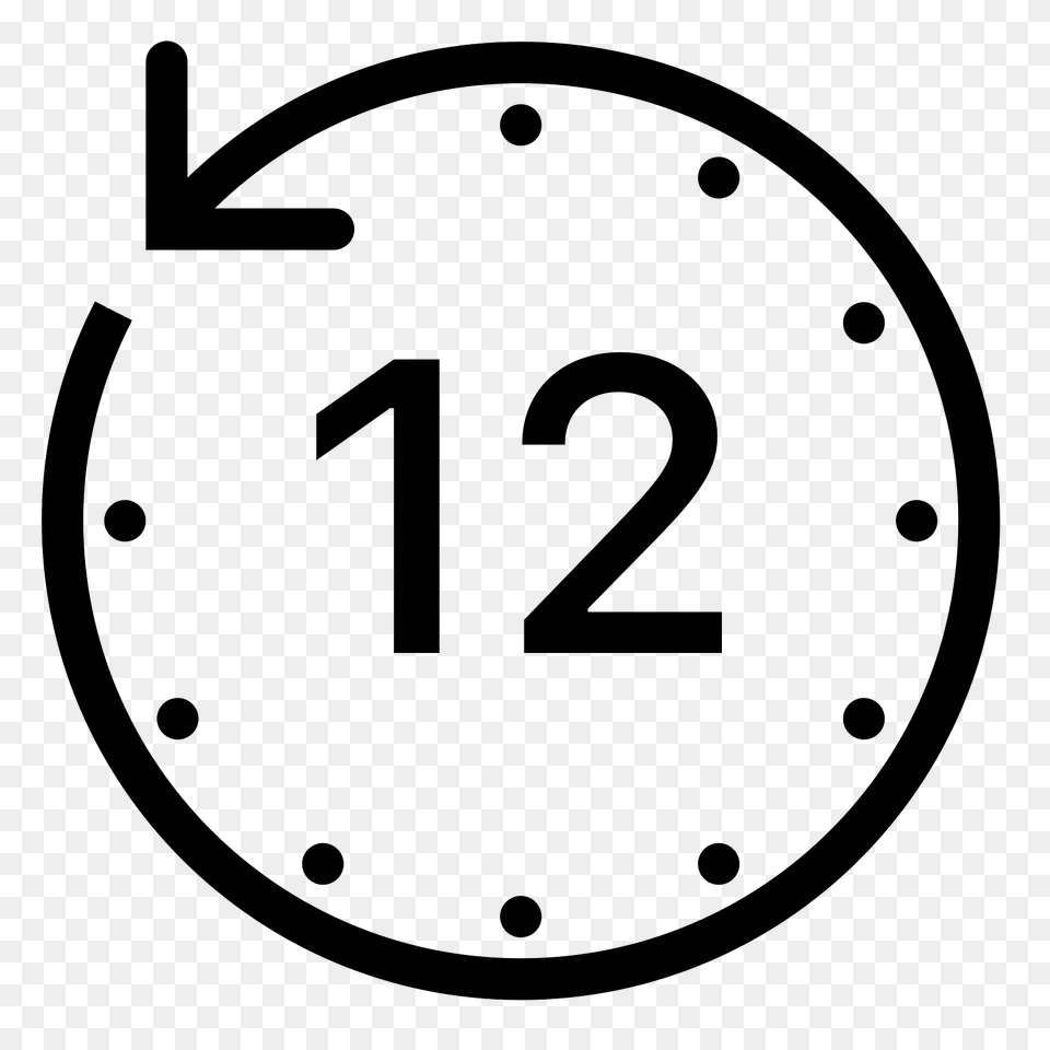 Countdown Clock Icon, Gray Png
