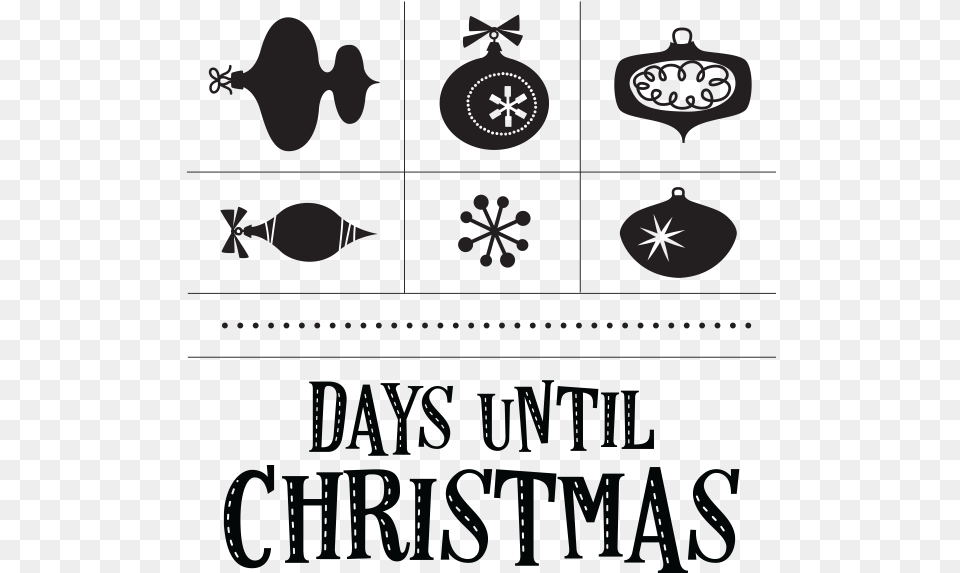 Countdown Transfer Dats Until Christmas Chalk Couture Emblem, Logo, Outdoors Free Png Download