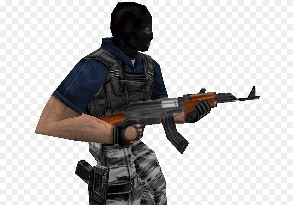 Counter Strike 16 Ak 47 Original, Firearm, Gun, Rifle, Weapon Free Transparent Png