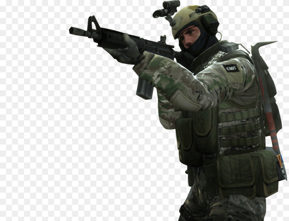 Counter Strike, Adult, Person, Man, Male Free Png