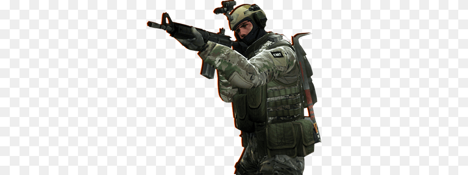 Counter Strike, Adult, Rifle, Person, Weapon Free Png Download