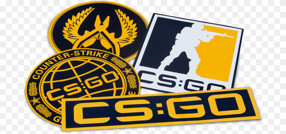 Counter Strike Global Offensive, Logo, Emblem, Symbol, Badge Free Png Download
