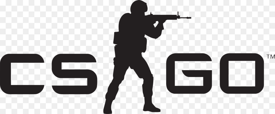 Counter Strike Global Offensive Logo, Firearm, Weapon, Person, Gun Png