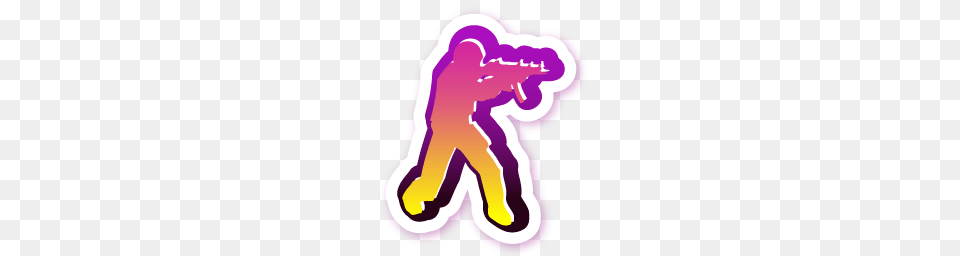 Counter Strike Icon, Purple, Baby, Person, Sticker Free Png Download