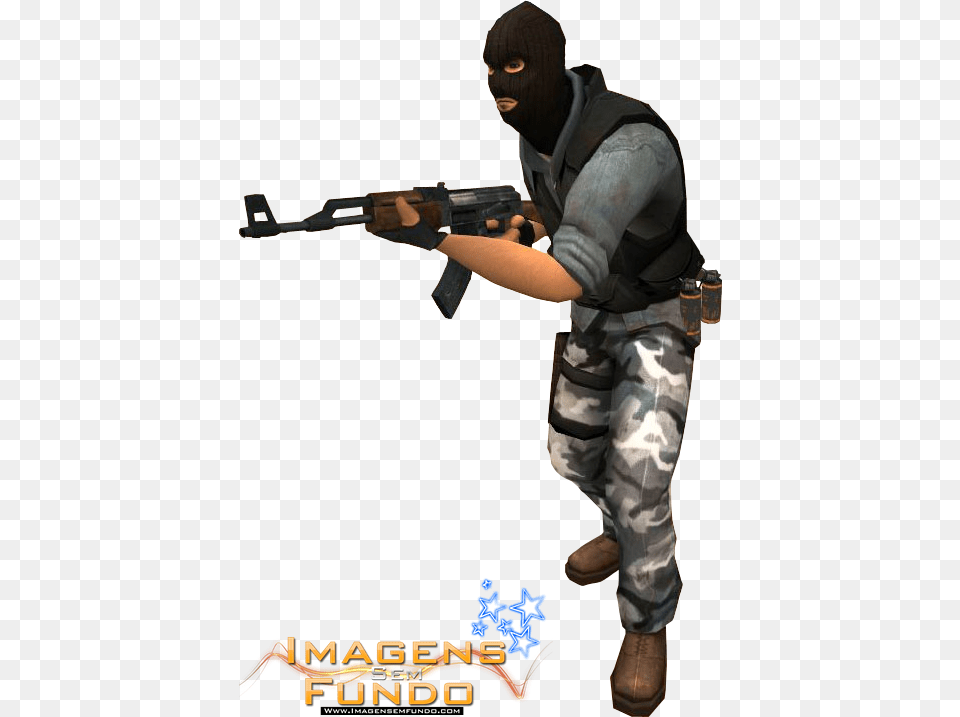 Counter Strike Terrorist, Firearm, Gun, Rifle, Weapon Free Png Download