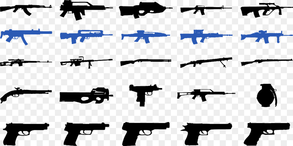 Counter Strike Weapons Name, Firearm, Weapon, Gun, Rifle Png Image