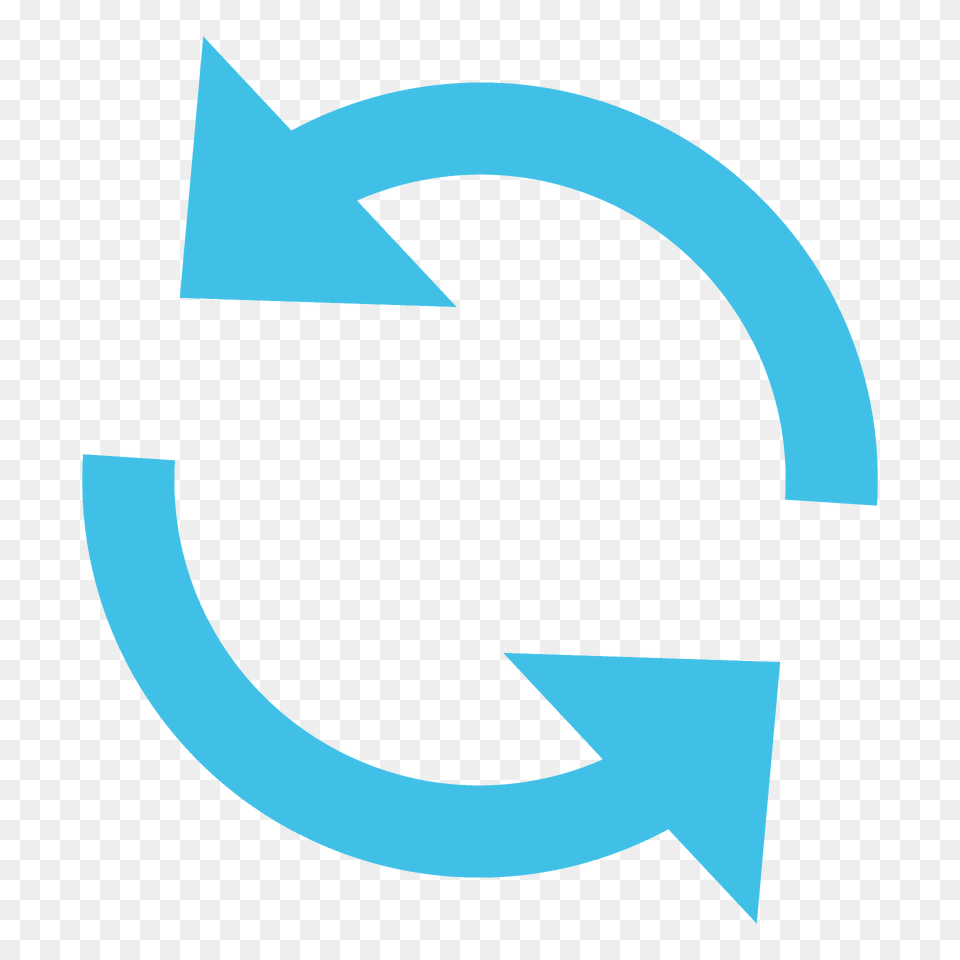 Counterclockwise Arrows Button Emoji Clipart, Logo, Symbol, Animal, Fish Free Png