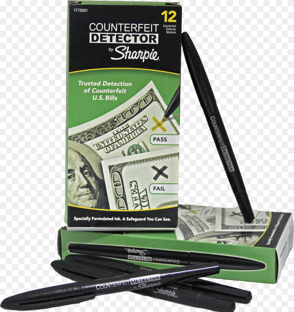 Counterfeit Detector Pen 100 Dollar Bill Free Png