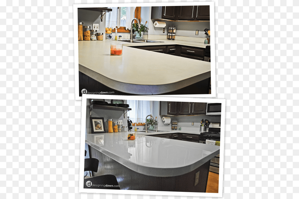 Countertop Makeover Diy Kitchen Countertop Makeover, Interior Design, Indoors, Kitchen Island, Table Free Png