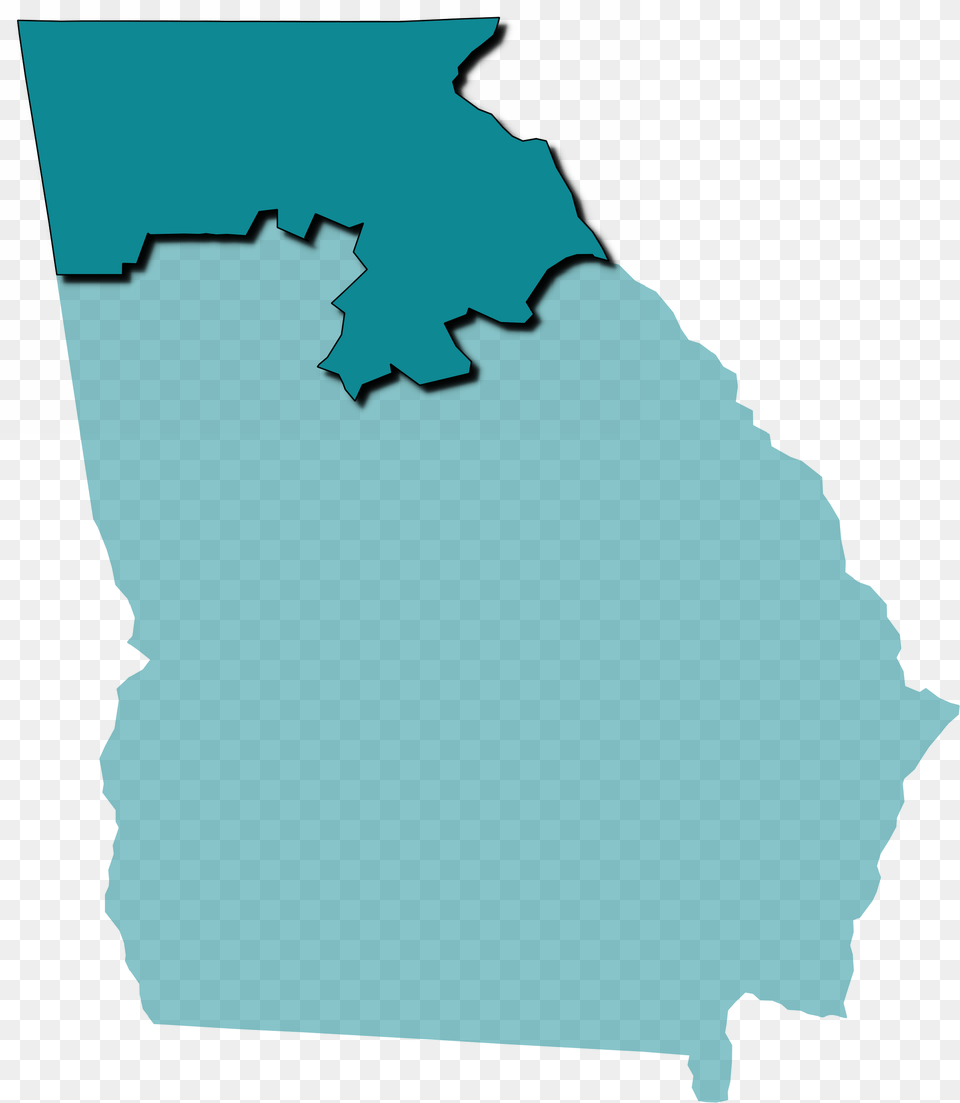 Counties Included State Of Georgia Vector, Chart, Plot, Map, Person Png Image