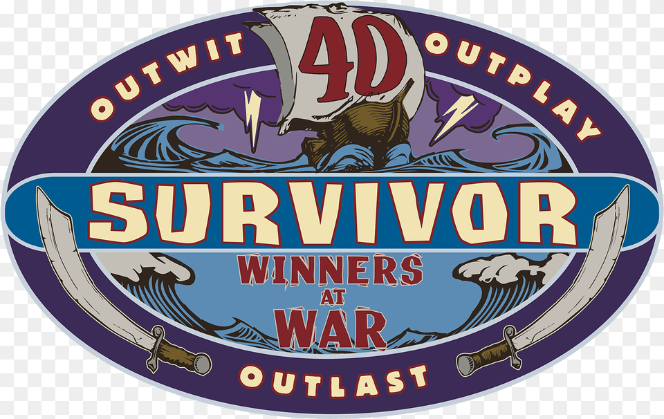 Counting Down To Season Survivor Winners At War, Logo, Emblem, Symbol Png
