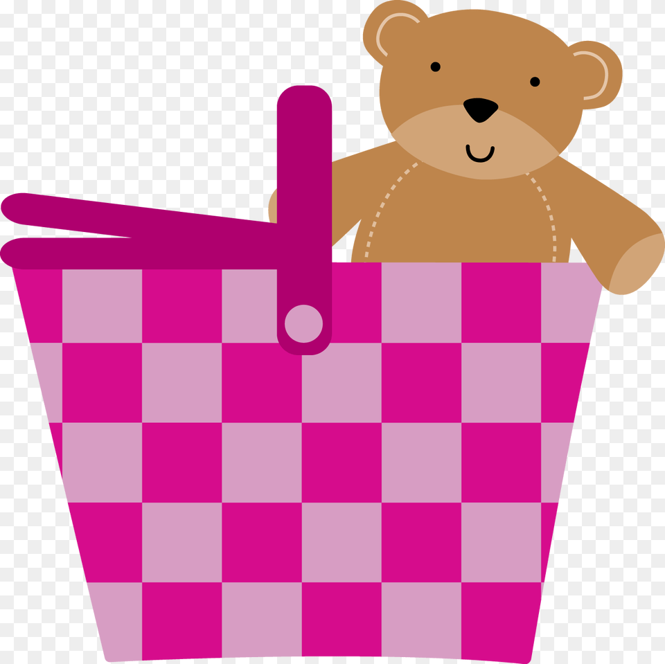 Counting Objects Using Numbers Freebie, Basket, Animal, Bear, Mammal Free Png Download