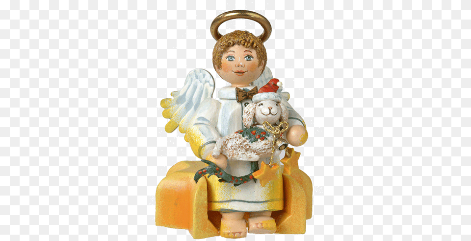 Counting The Sheep Figurine, Doll, Toy, Baby, Person Png Image