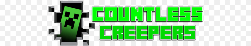 Countless Creepers Mod 3d Minecraft Wall Stickers, Green, Clock, Digital Clock, Scoreboard Png Image