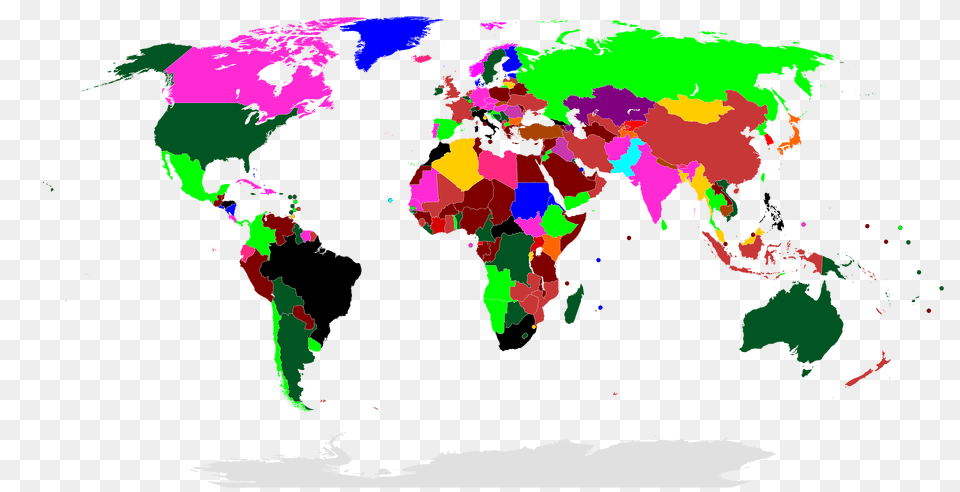 Countries By Key Of National Anthem Clipart, Chart, Plot, Map, Atlas Free Png Download