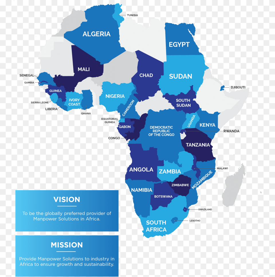 Countries In Africa, Chart, Map, Plot, Atlas Free Transparent Png